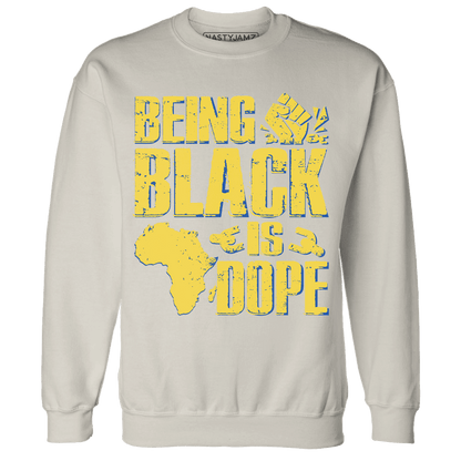 Low OG Canary TVSC 1s Sweatshirt Match Being Black Is Dope - NastyJamz