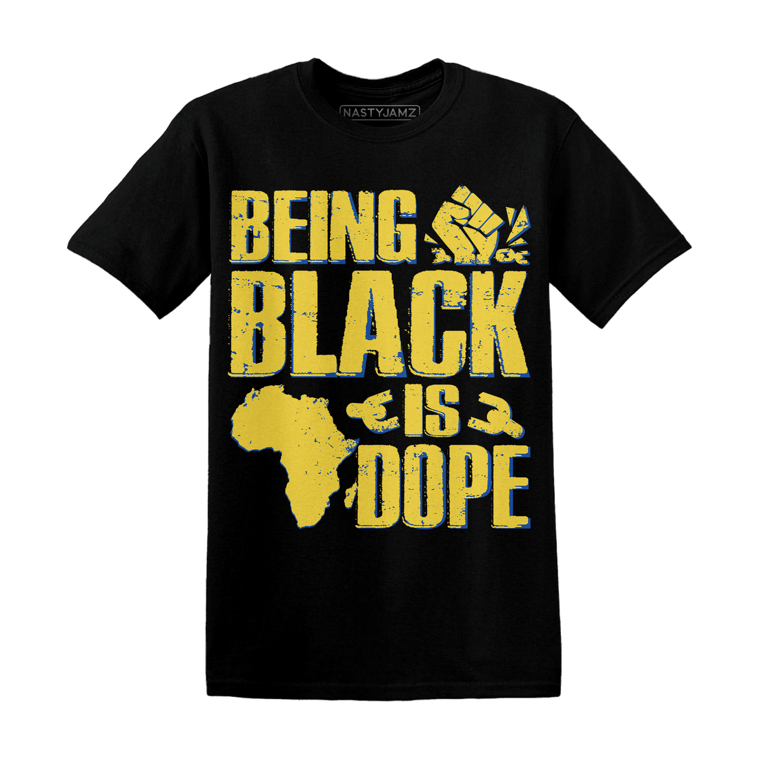Low OG Canary TVSC 1s T Shirt Match Being Black Is Dope - NastyJamz