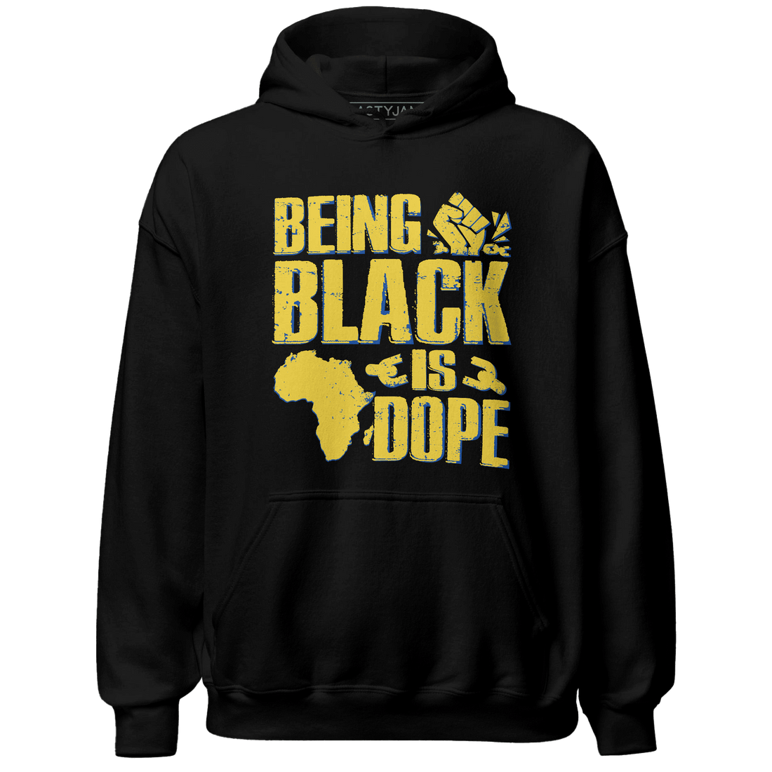 Low OG Canary TVSC 1s Hoodie Match Being Black Is Dope - NastyJamz