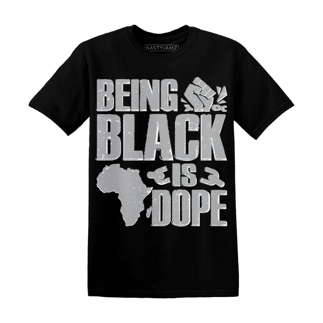 Wolf-Grey-1s-T-Shirt-Match-Being-Black-Is-Dope