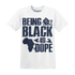White-Navy-6s-T-Shirt-Match-Being-Black-Is-Dope