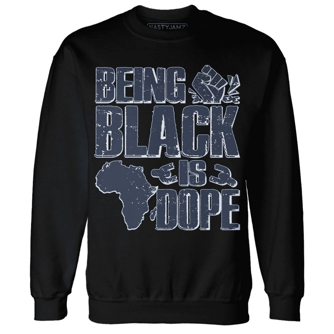 White-Navy-6s-Sweatshirt-Match-Being-Black-Is-Dope