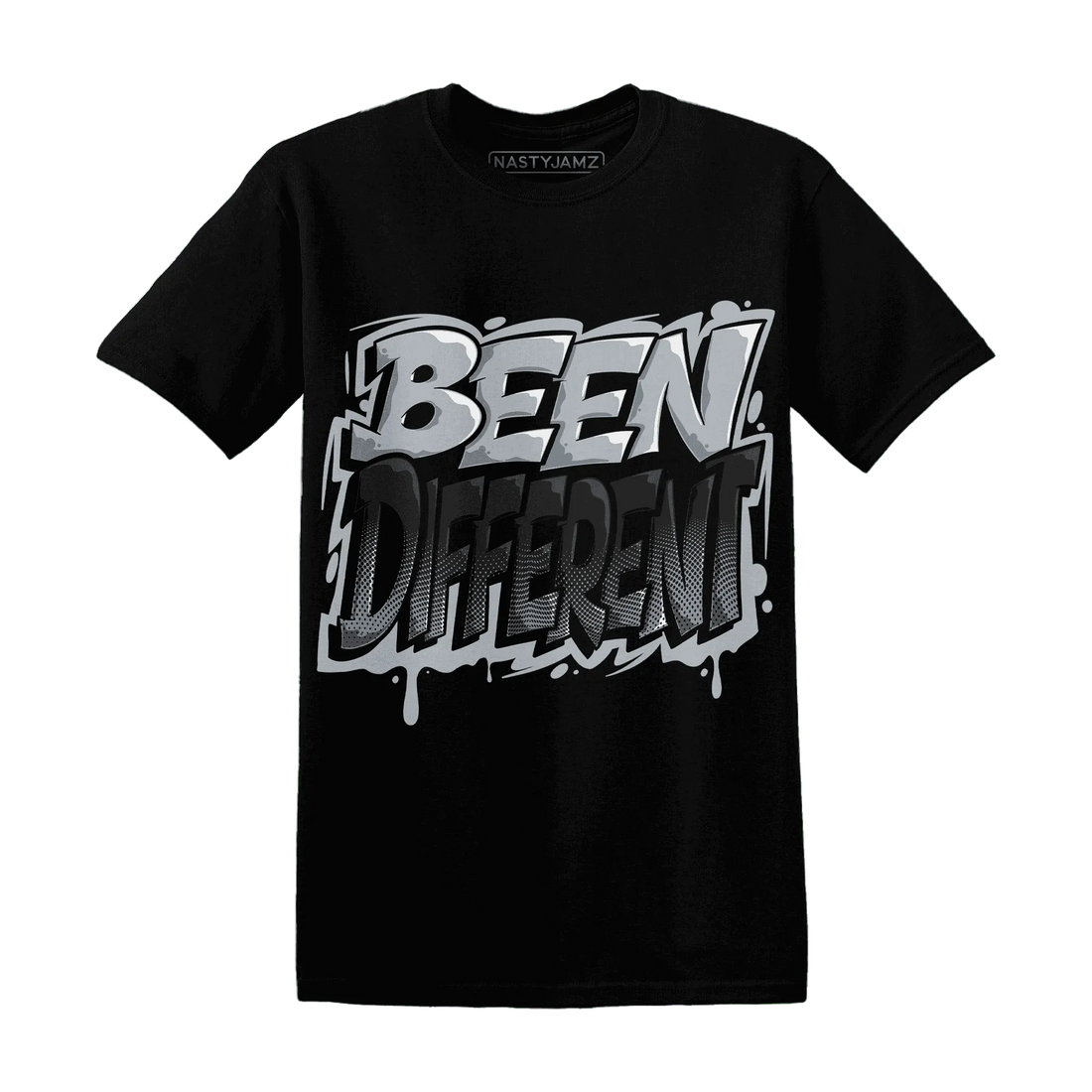 Wolf-Grey-12s-NastyJamz-T-Shirt-Match-Become-Different