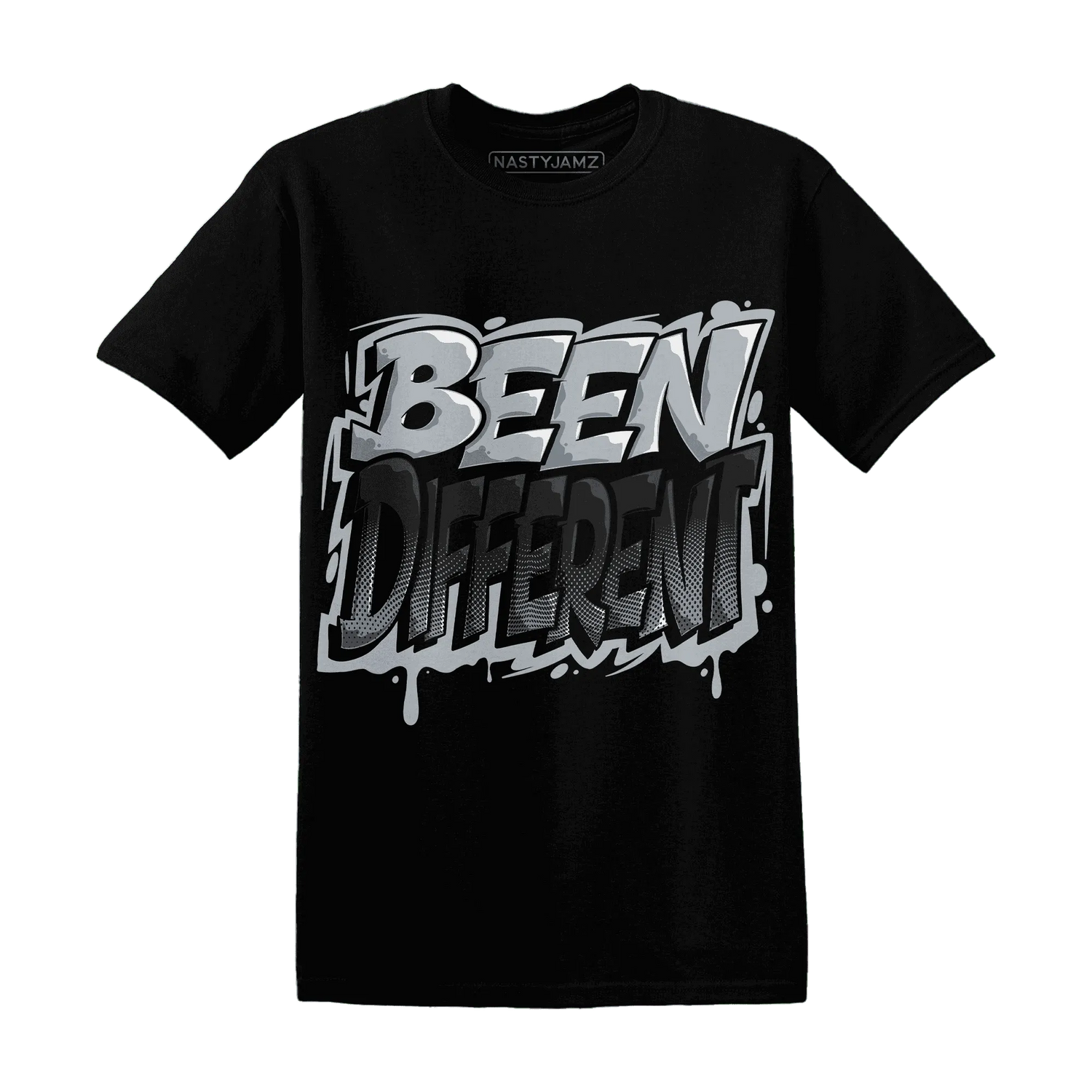Wolf-Grey-12s-NastyJamz-T-Shirt-Match-Become-Different