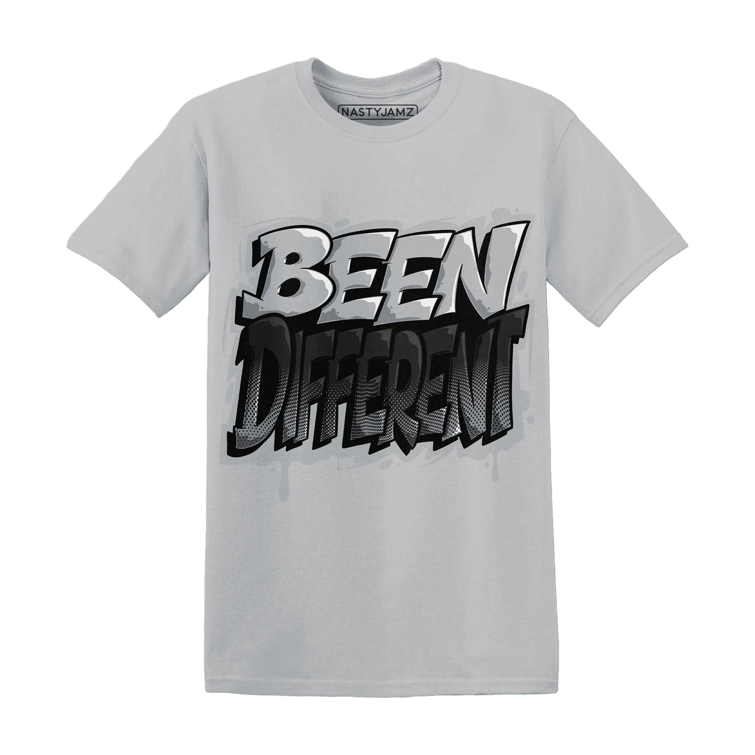 Wolf-Grey-12s-NastyJamz-T-Shirt-Match-Become-Different