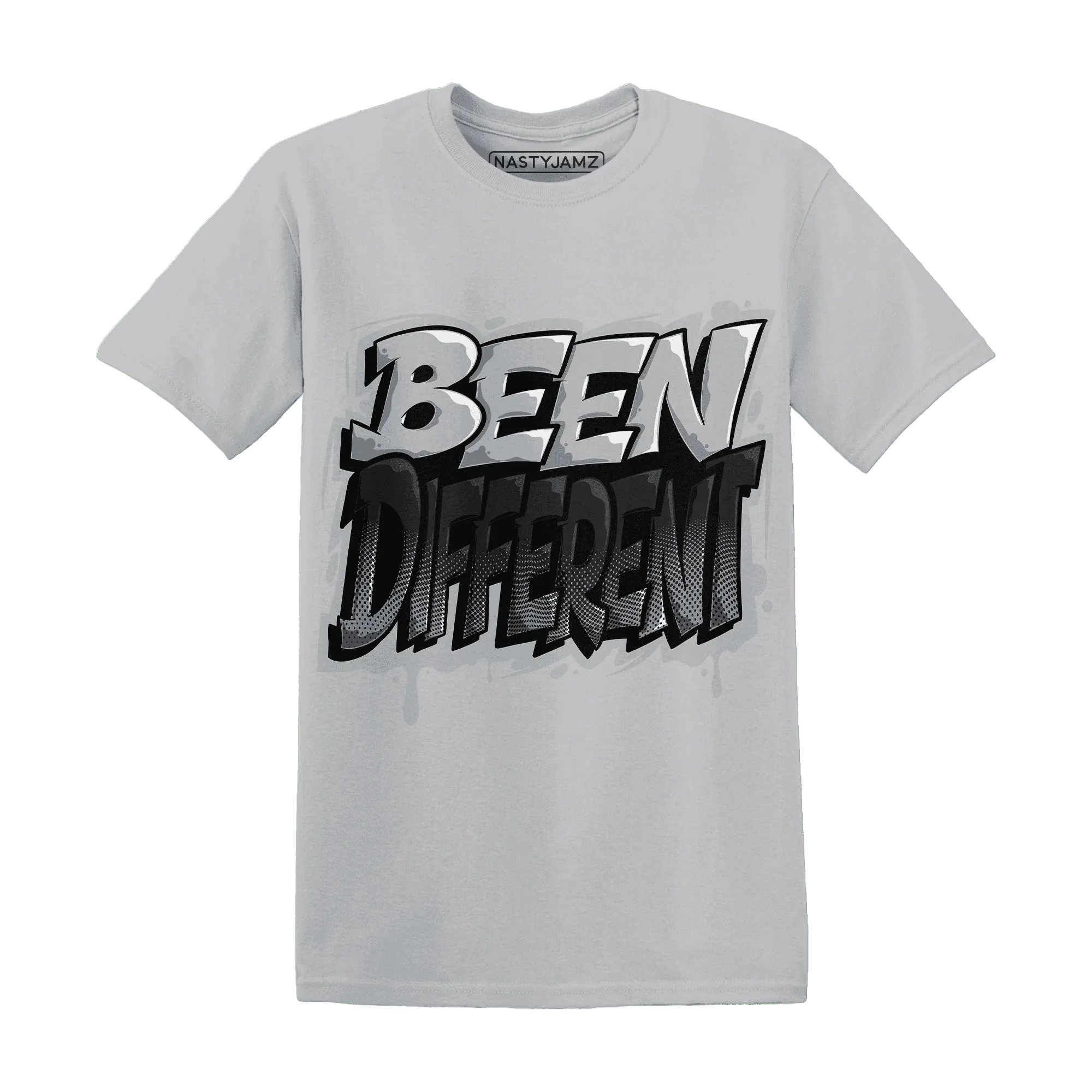 Wolf-Grey-12s-NastyJamz-T-Shirt-Match-Become-Different