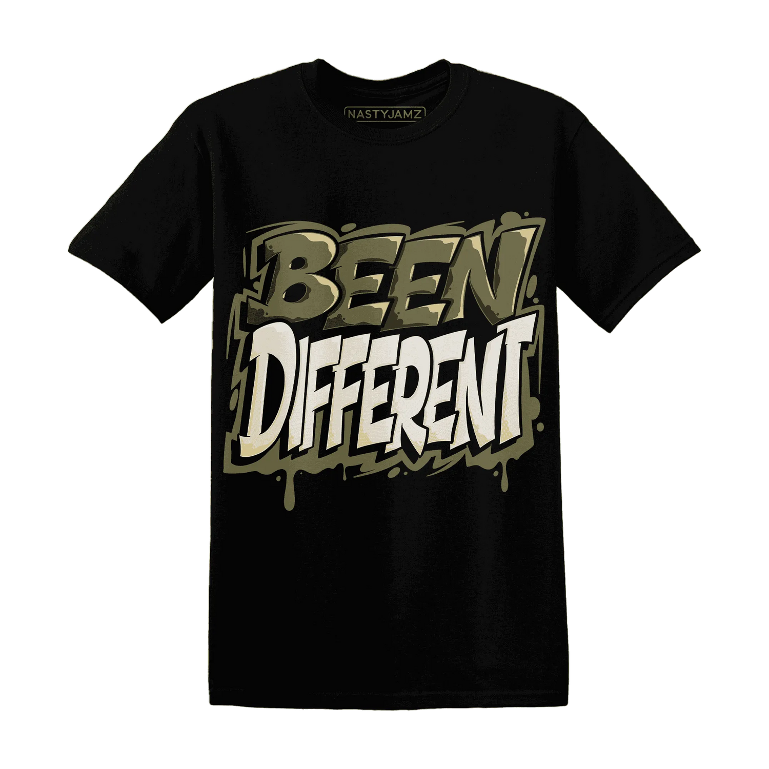 Medium-Olive-1s-NastyJamz-T-Shirt-Match-Become-Different