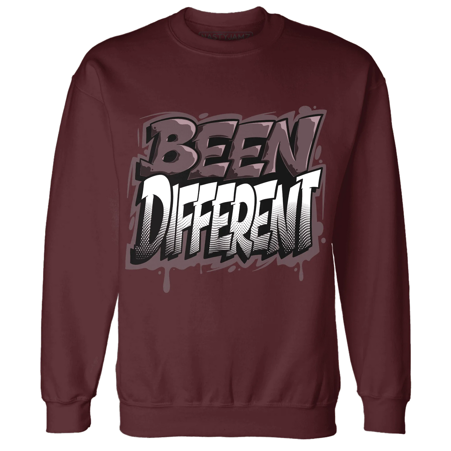 Burgundy-Crush-3s-NastyJamz-Sweatshirt-Match-Become-Different