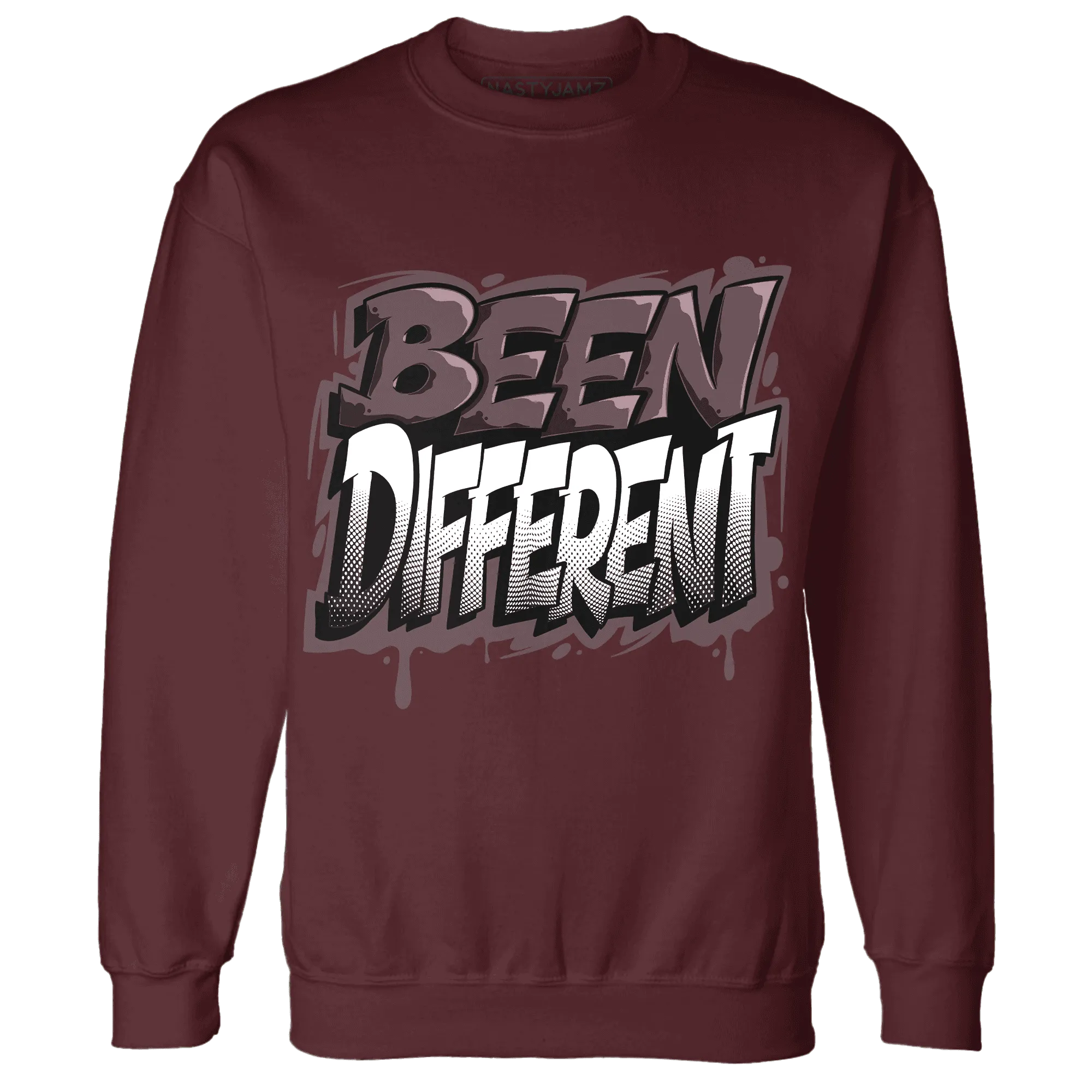 Burgundy-Crush-3s-NastyJamz-Sweatshirt-Match-Become-Different