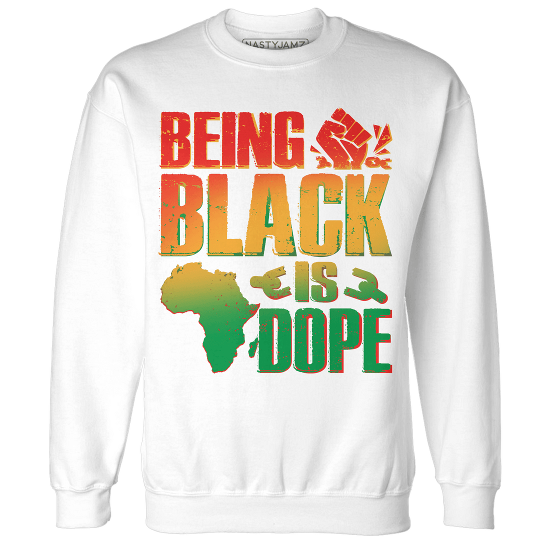 Being Black Is Dope Juneteenth Sweatshirt - NastyJamz