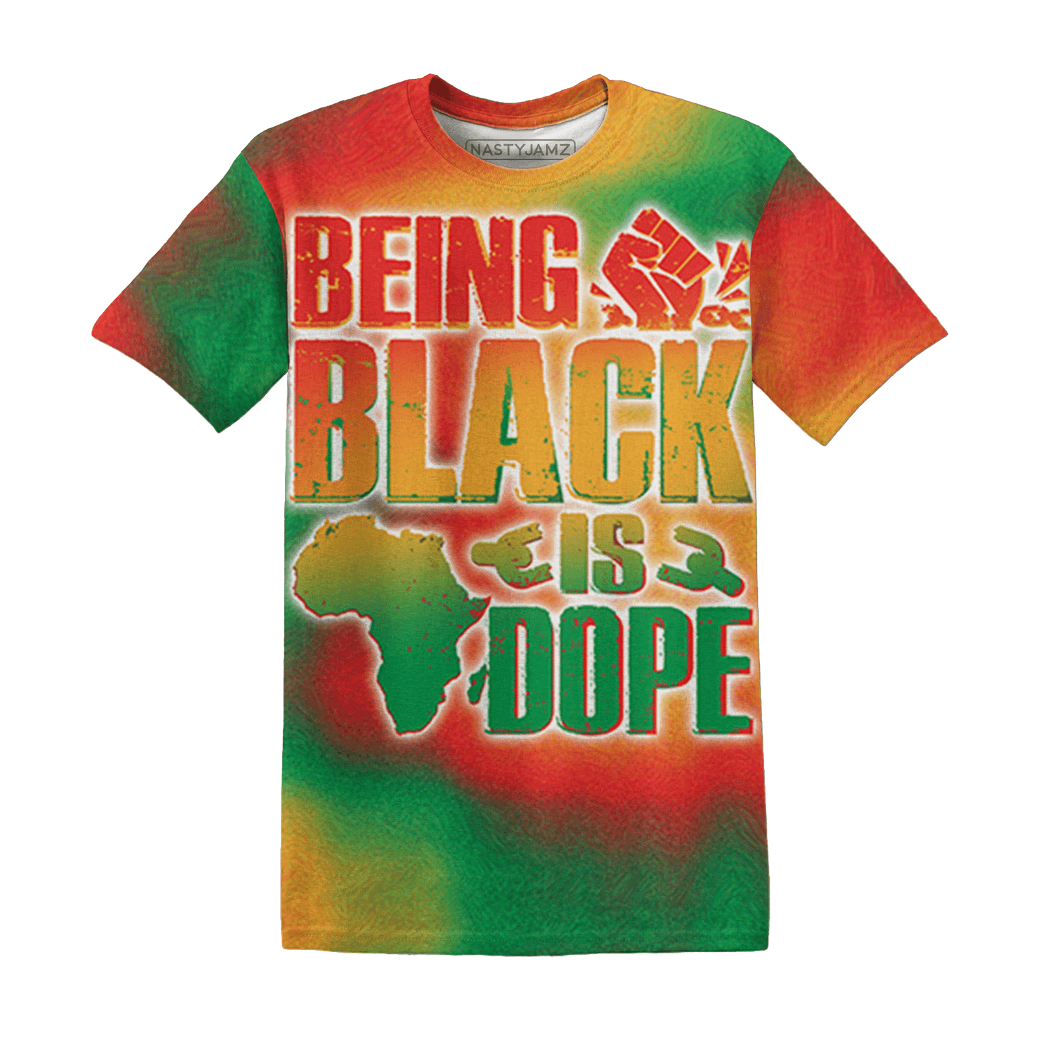 Being Black Is Dope Juneteenth 3D All-Over Print T Shirt - NastyJamz