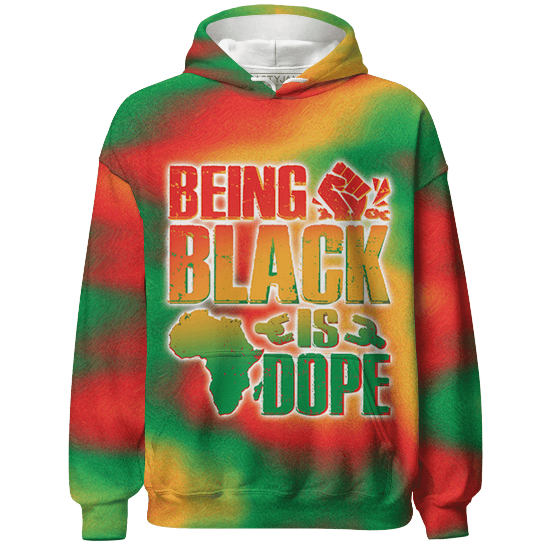 Being Black Is Dope Juneteenth 3D All-Over Print Hoodie - NastyJamz