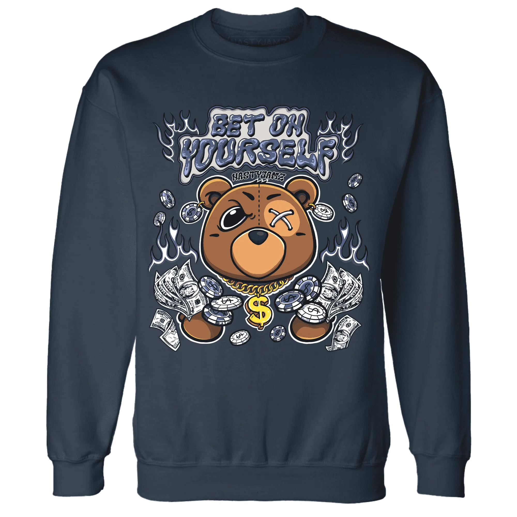 Low-Diffused-Blue-11s-Sweatshirt-Match-Bet-On-Yourself-BER