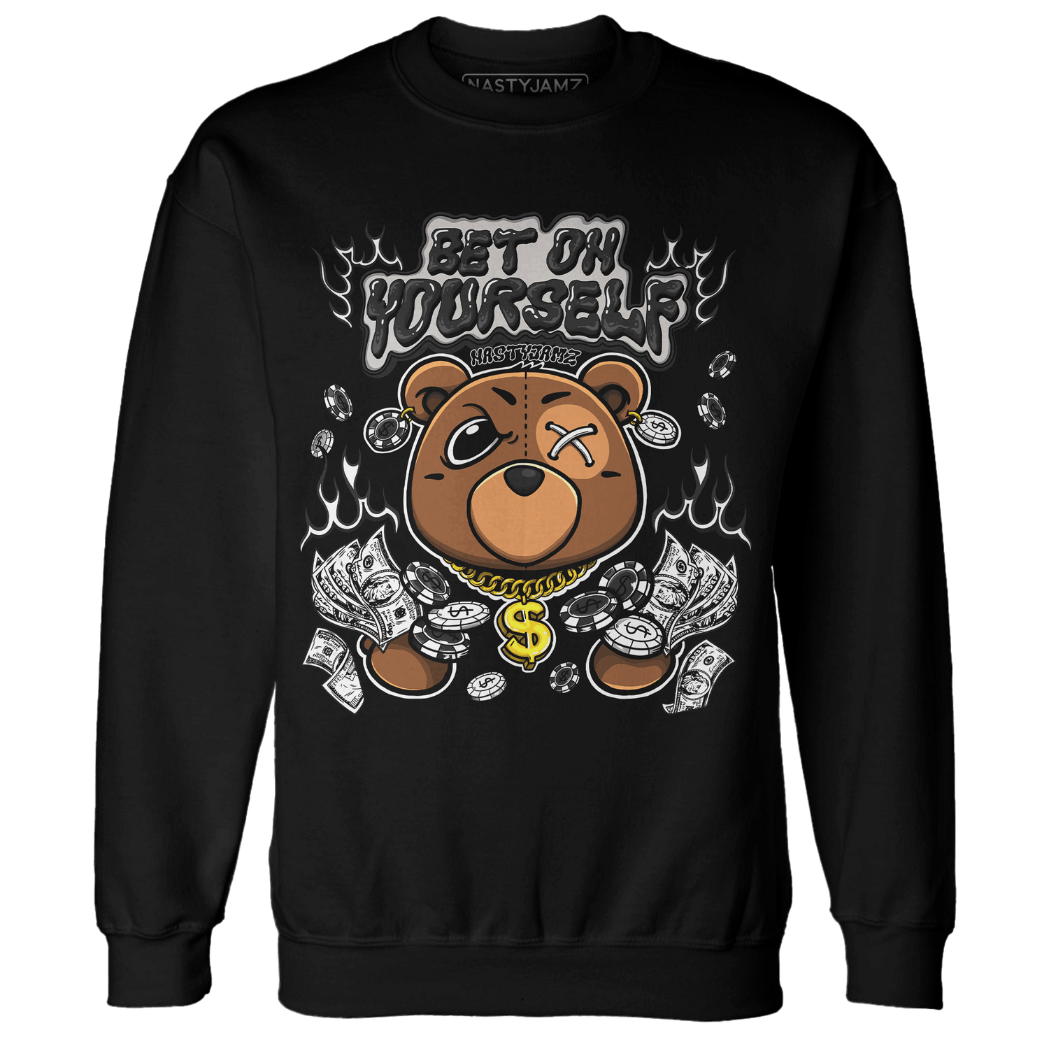 Low Space Jamz 11s Sweatshirt Match Bet On Yourself BER - NastyJamz