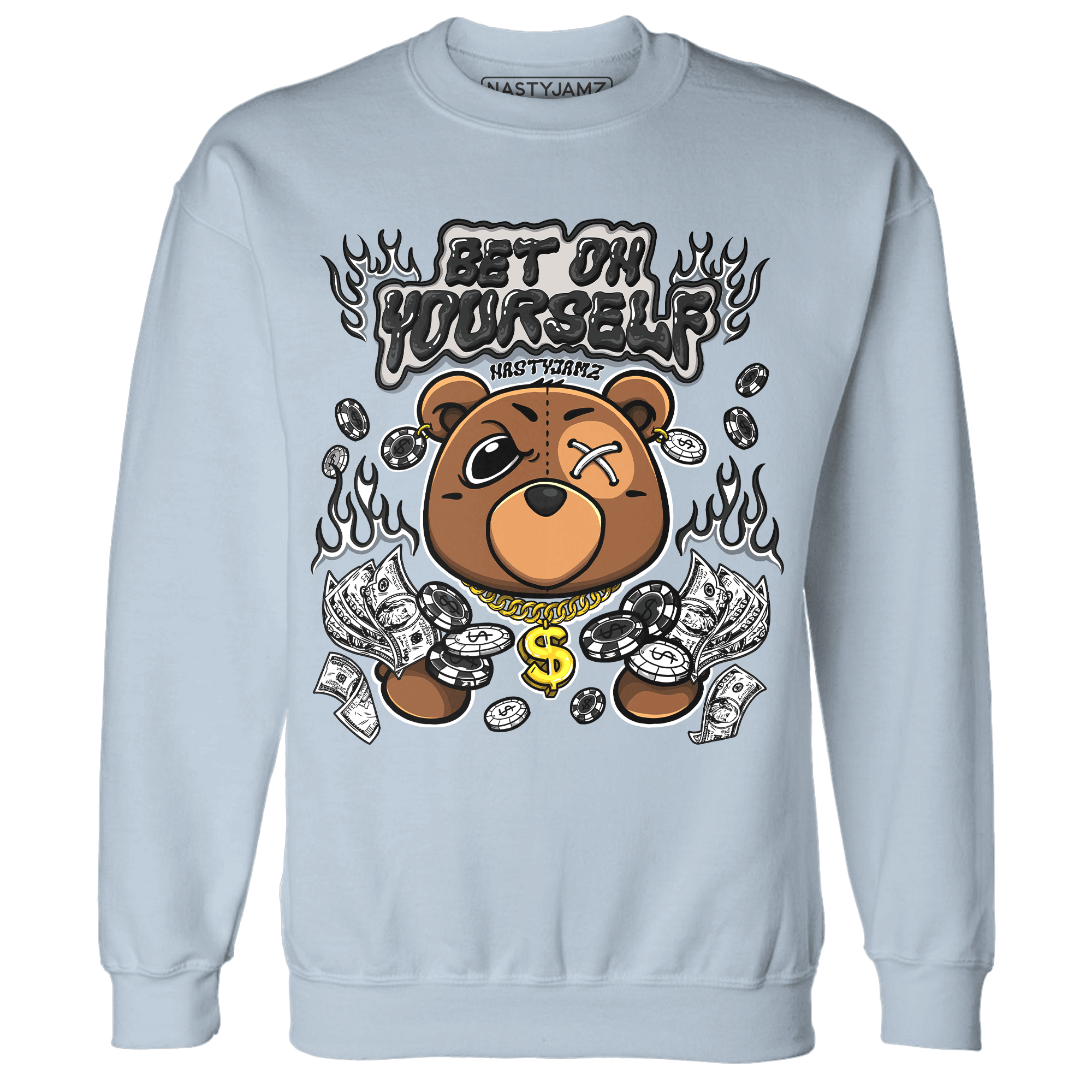 Low Space Jamz 11s Sweatshirt Match Bet On Yourself BER - NastyJamz