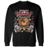 High 85 Metallic Burgundy 1s Sweatshirt Match Bet On Yourself BER - NastyJamz
