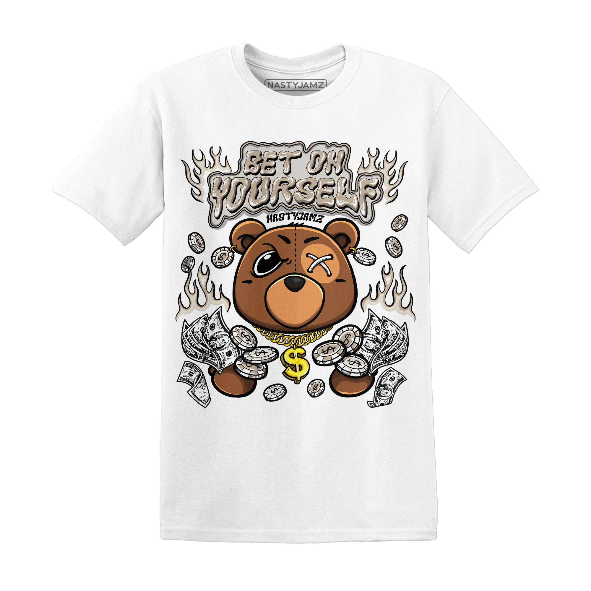 Latte 1s T Shirt Match Bet On Yourself BER - NastyJamz