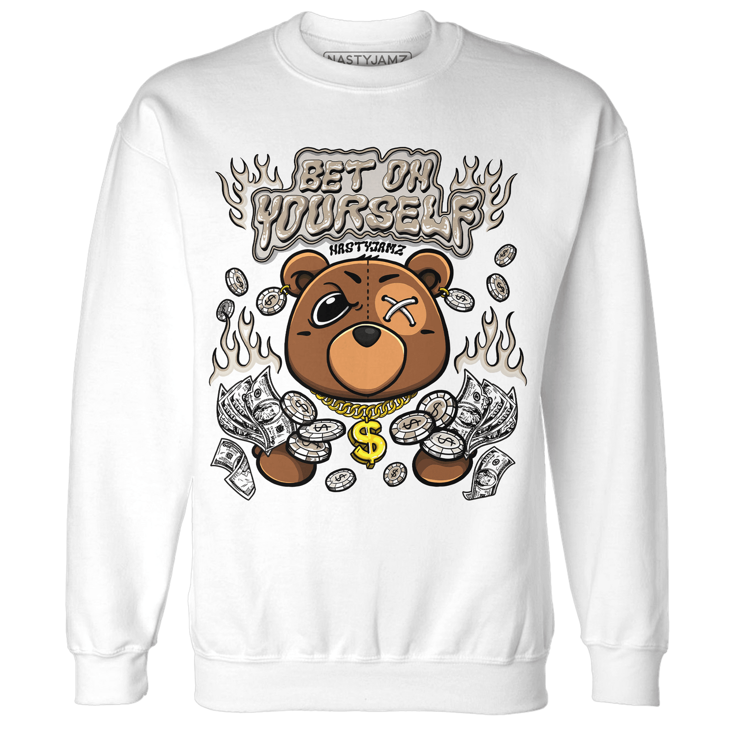 Latte 1s Sweatshirt Match Bet On Yourself BER - NastyJamz