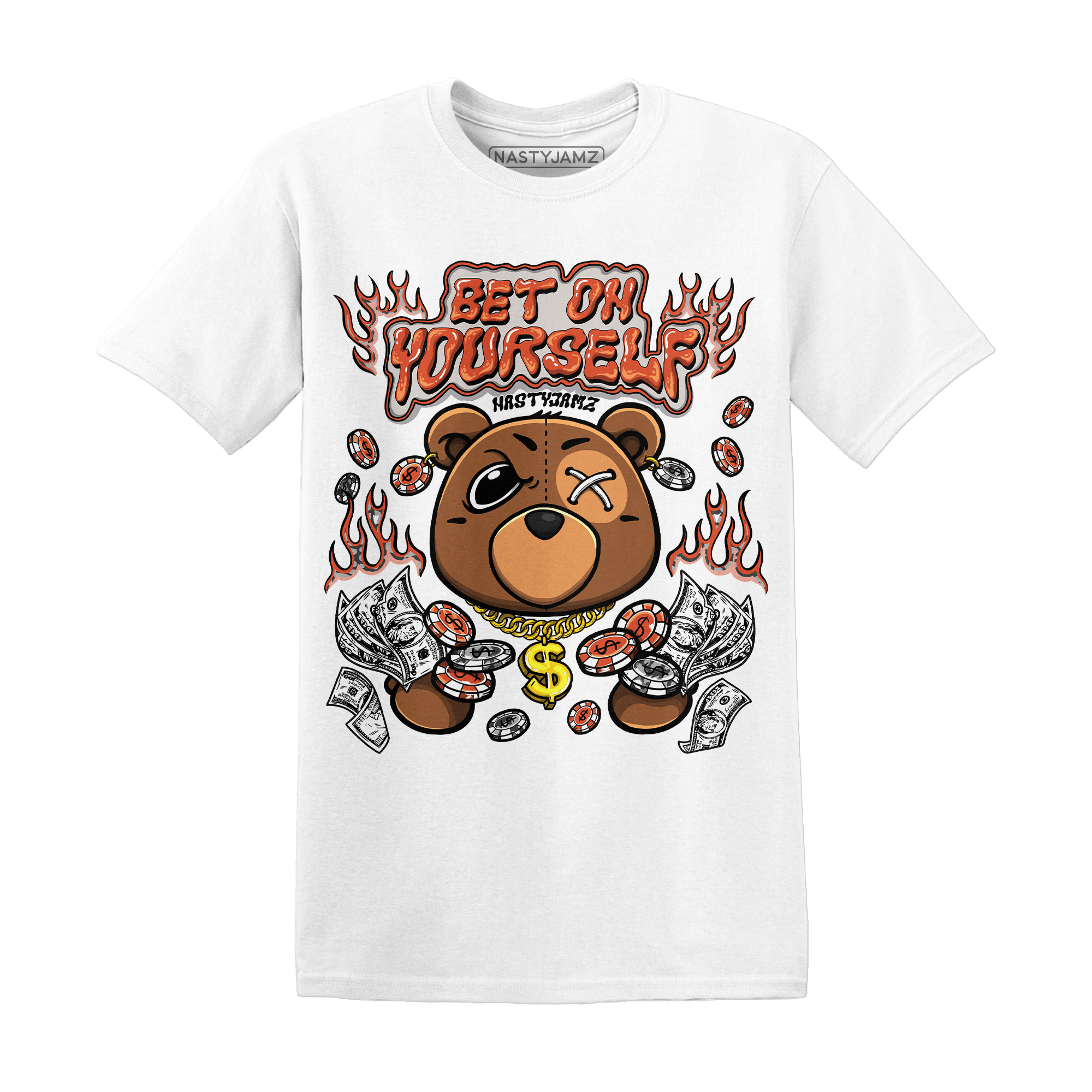 Georgia Peach 3s T Shirt Match Bet On Yourself BER - NastyJamz