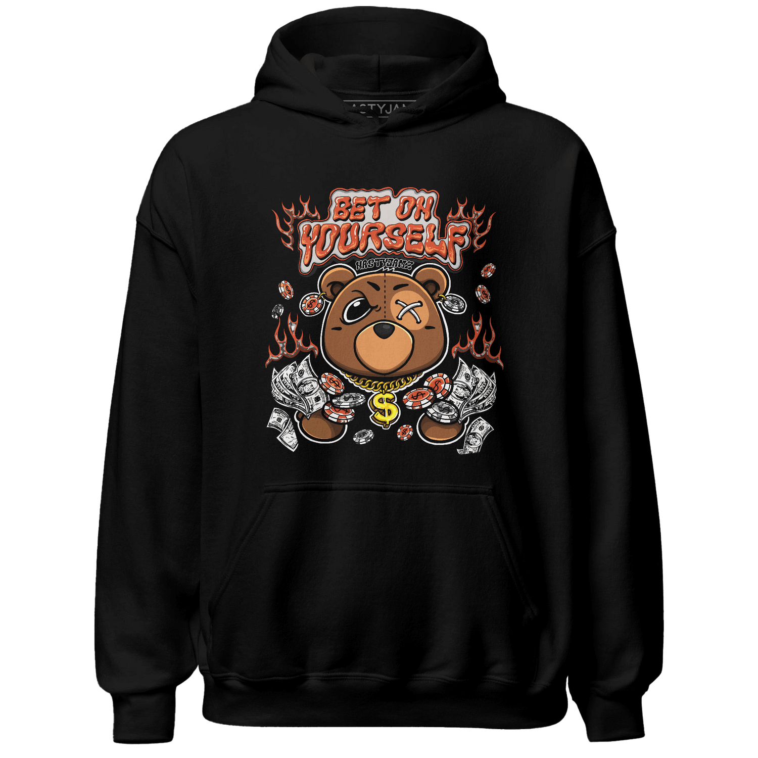 Georgia Peach 3s Hoodie Match Bet On Yourself BER - NastyJamz