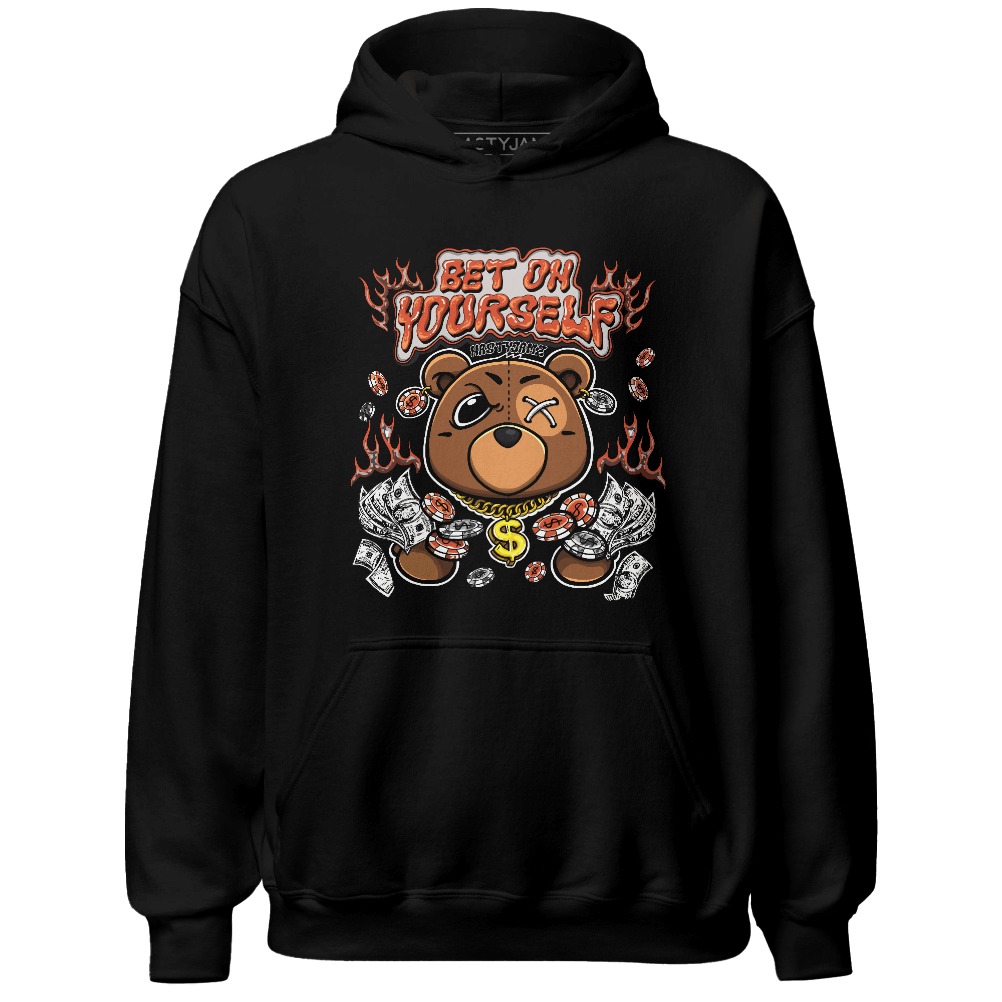Georgia Peach 3s Hoodie Match Bet On Yourself BER - NastyJamz