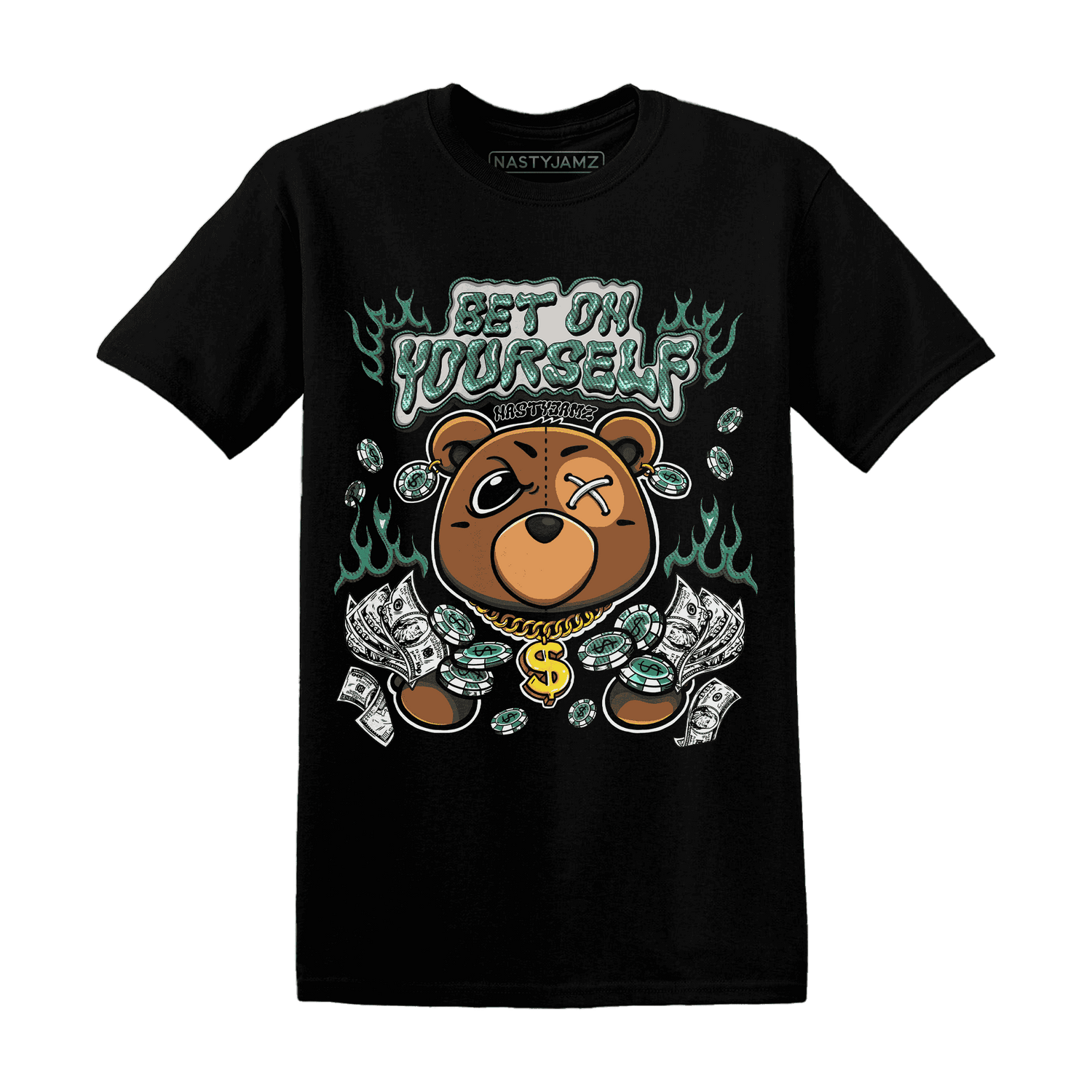 Nina CN Abney 3s T Shirt Match Bet On Yourself BER - NastyJamz