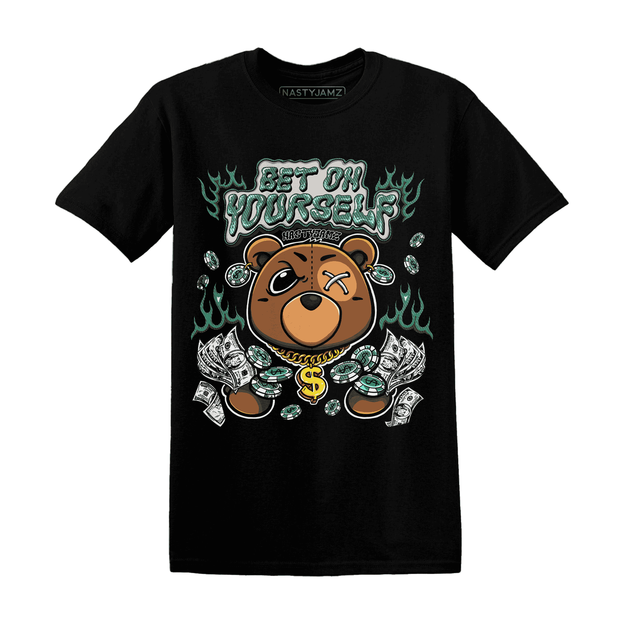 Nina CN Abney 3s T Shirt Match Bet On Yourself BER - NastyJamz