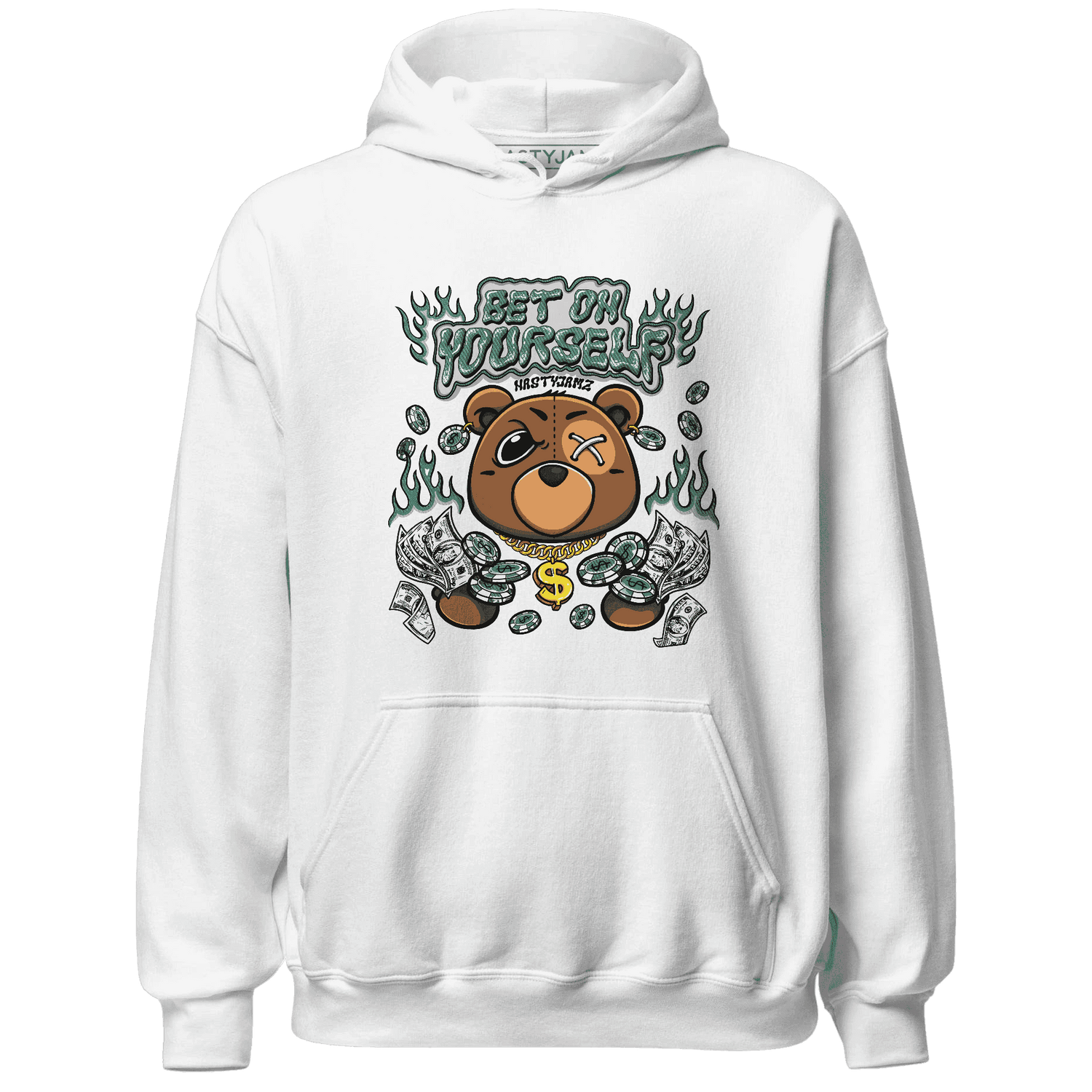 Nina CN Abney 3s Hoodie Match Bet On Yourself BER - NastyJamz