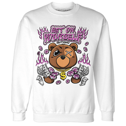 GS Hyper Violet 4s Sweatshirt Match Bet On Yourself BER - NastyJamz