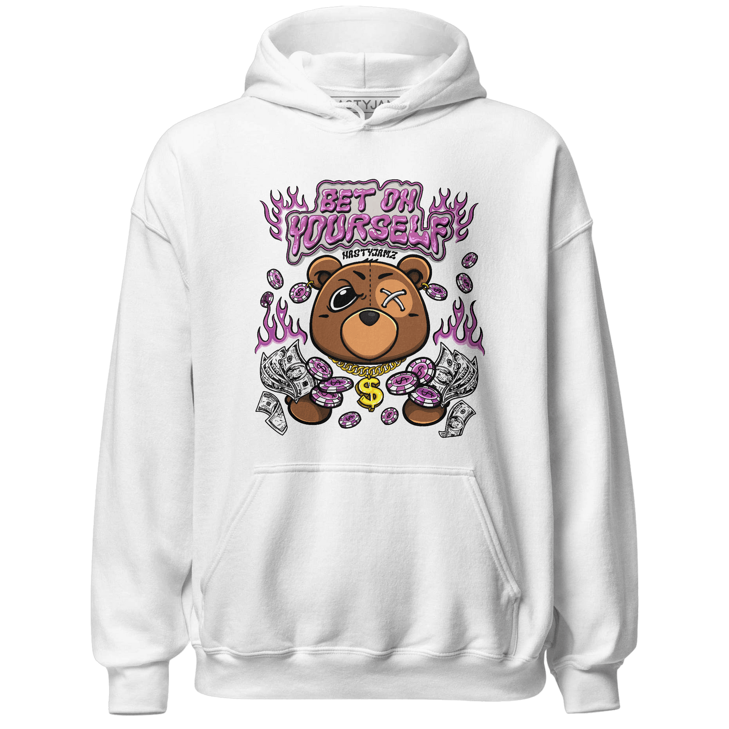 GS Hyper Violet 4s Hoodie Match Bet On Yourself BER - NastyJamz