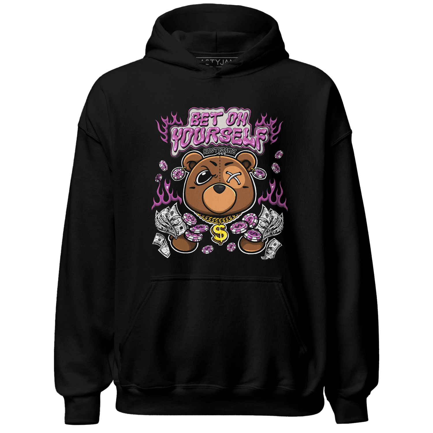 GS Hyper Violet 4s Hoodie Match Bet On Yourself BER - NastyJamz