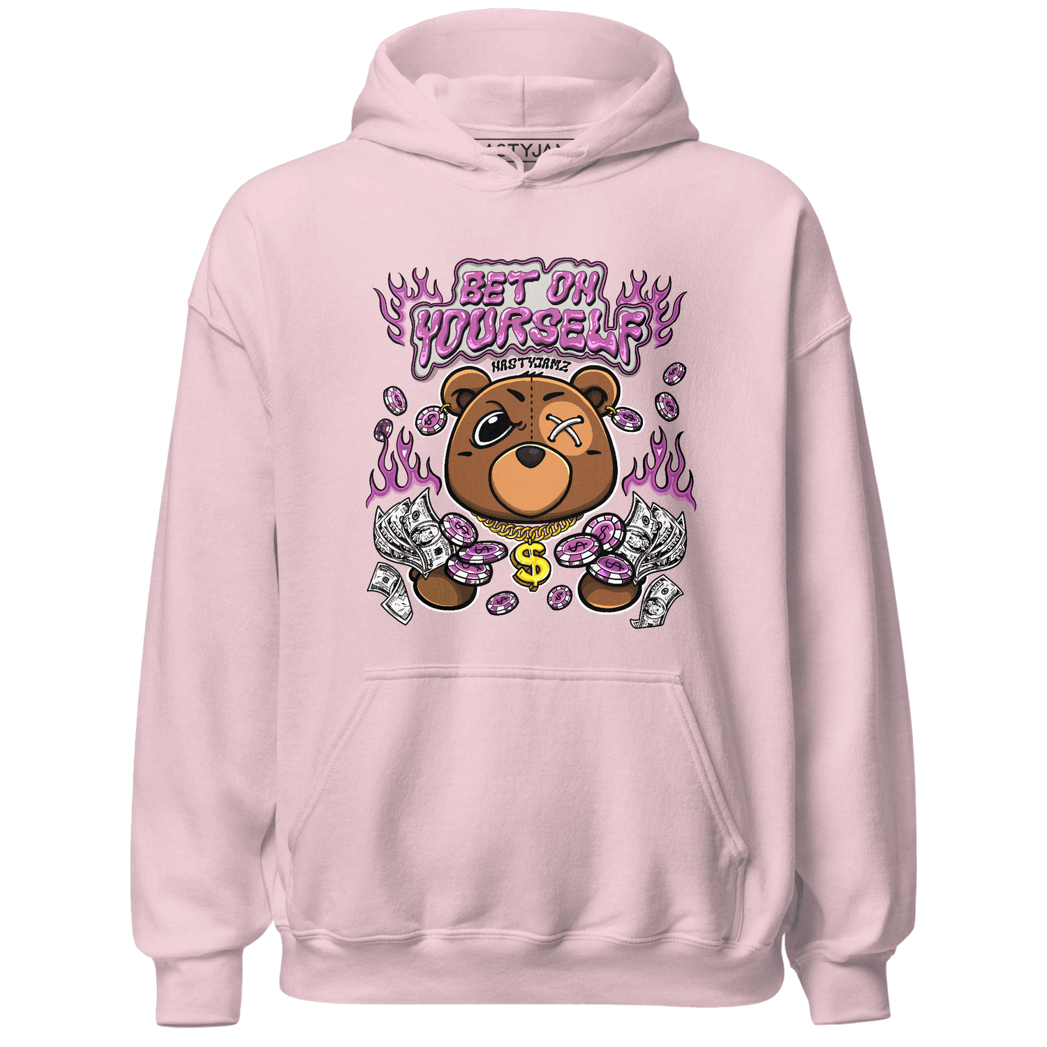 GS Hyper Violet 4s Hoodie Match Bet On Yourself BER - NastyJamz