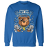 Industrial Blue 4s Sweatshirt Match Bet On Yourself BER - NastyJamz