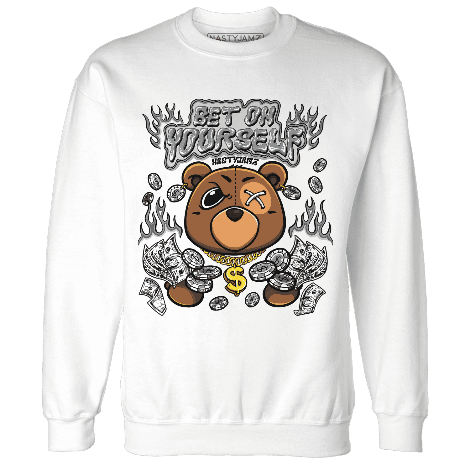 Paris Olympicsss 4s Sweatshirt Match Bet On Yourself BER - NastyJamz
