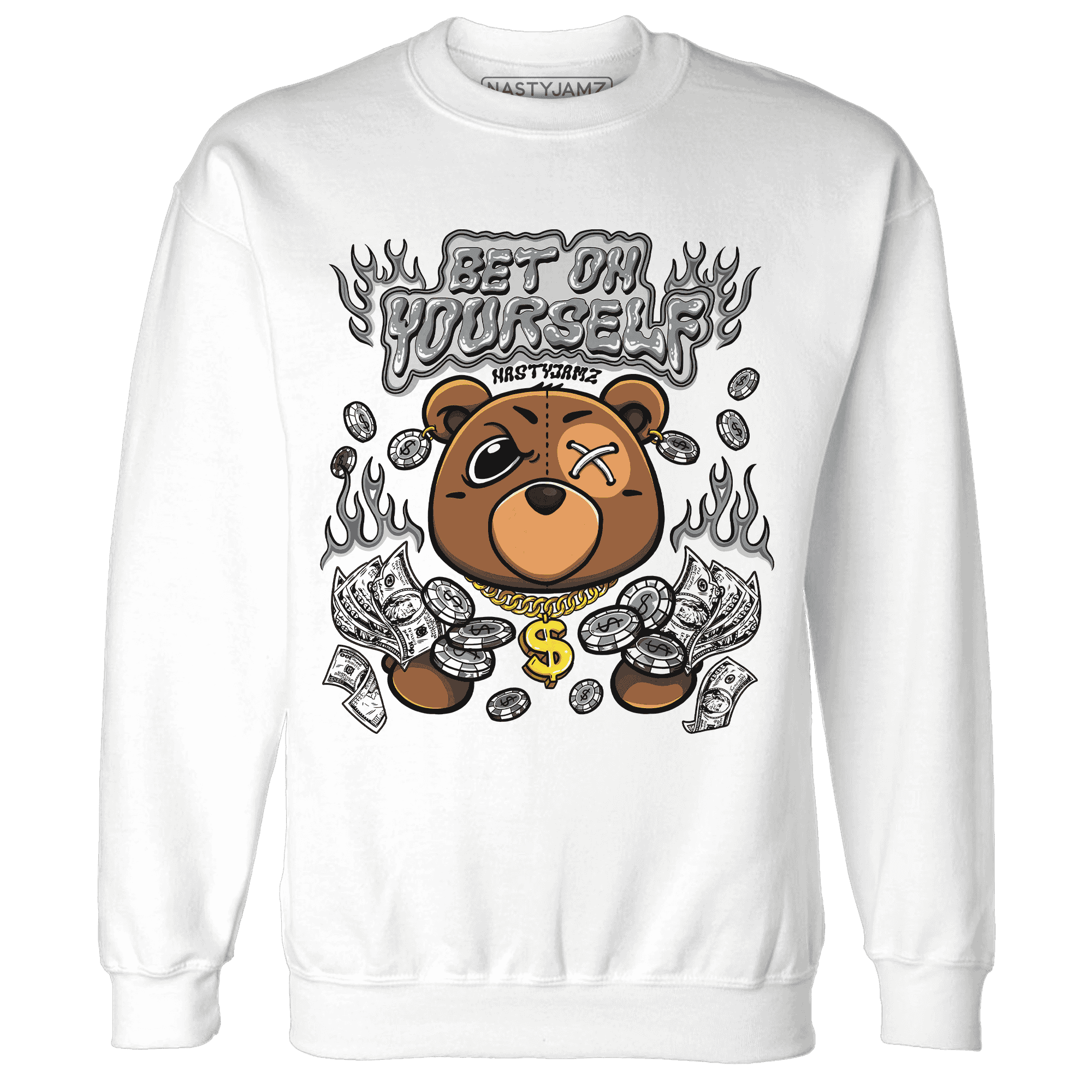 Paris Olympicsss 4s Sweatshirt Match Bet On Yourself BER - NastyJamz