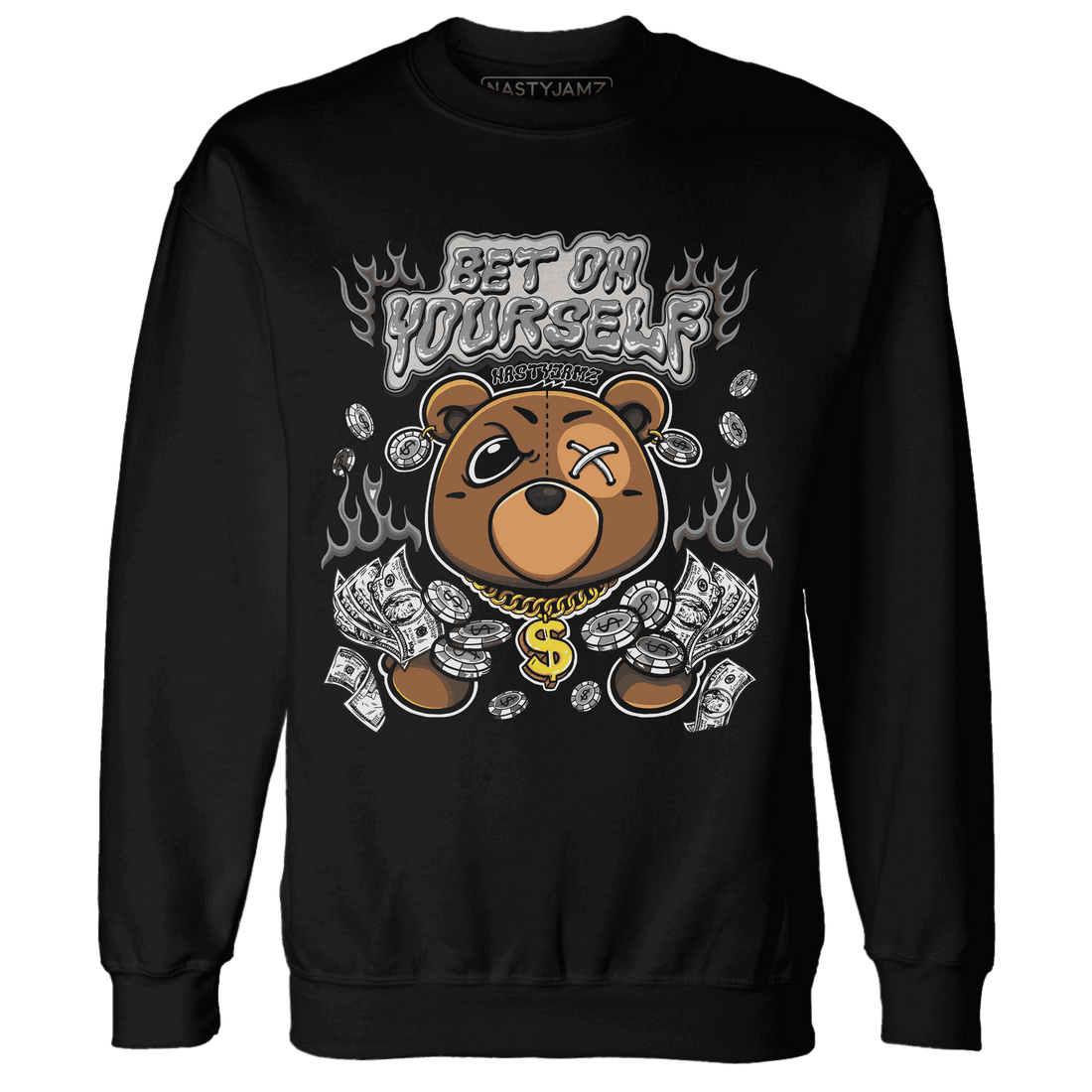Paris Olympicsss 4s Sweatshirt Match Bet On Yourself BER - NastyJamz