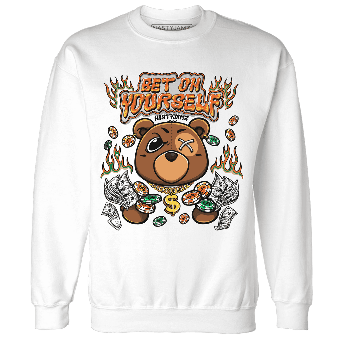 MAM Hurricanes 5s Sweatshirt Match Bet On Yourself BER - NastyJamz