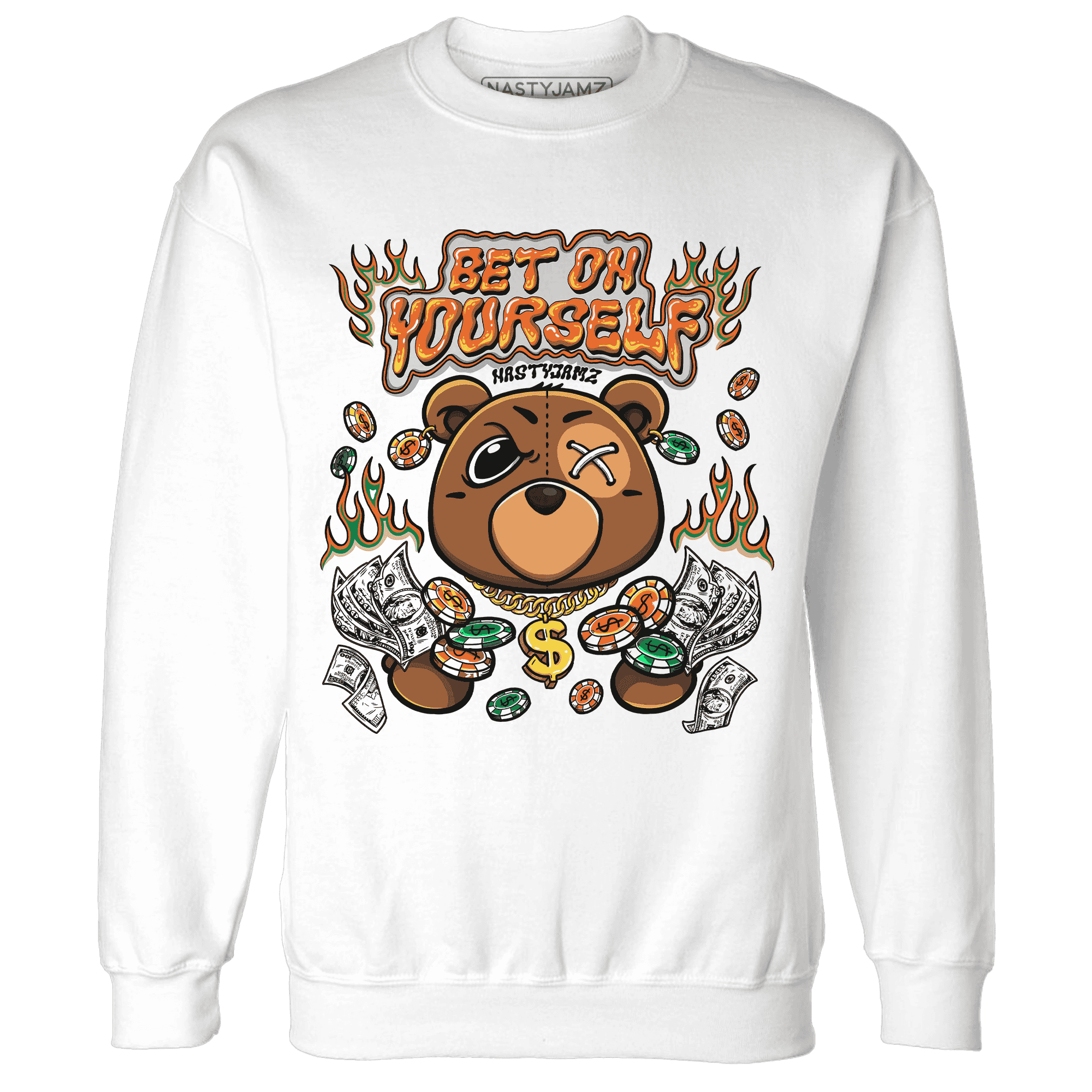 MAM Hurricanes 5s Sweatshirt Match Bet On Yourself BER - NastyJamz