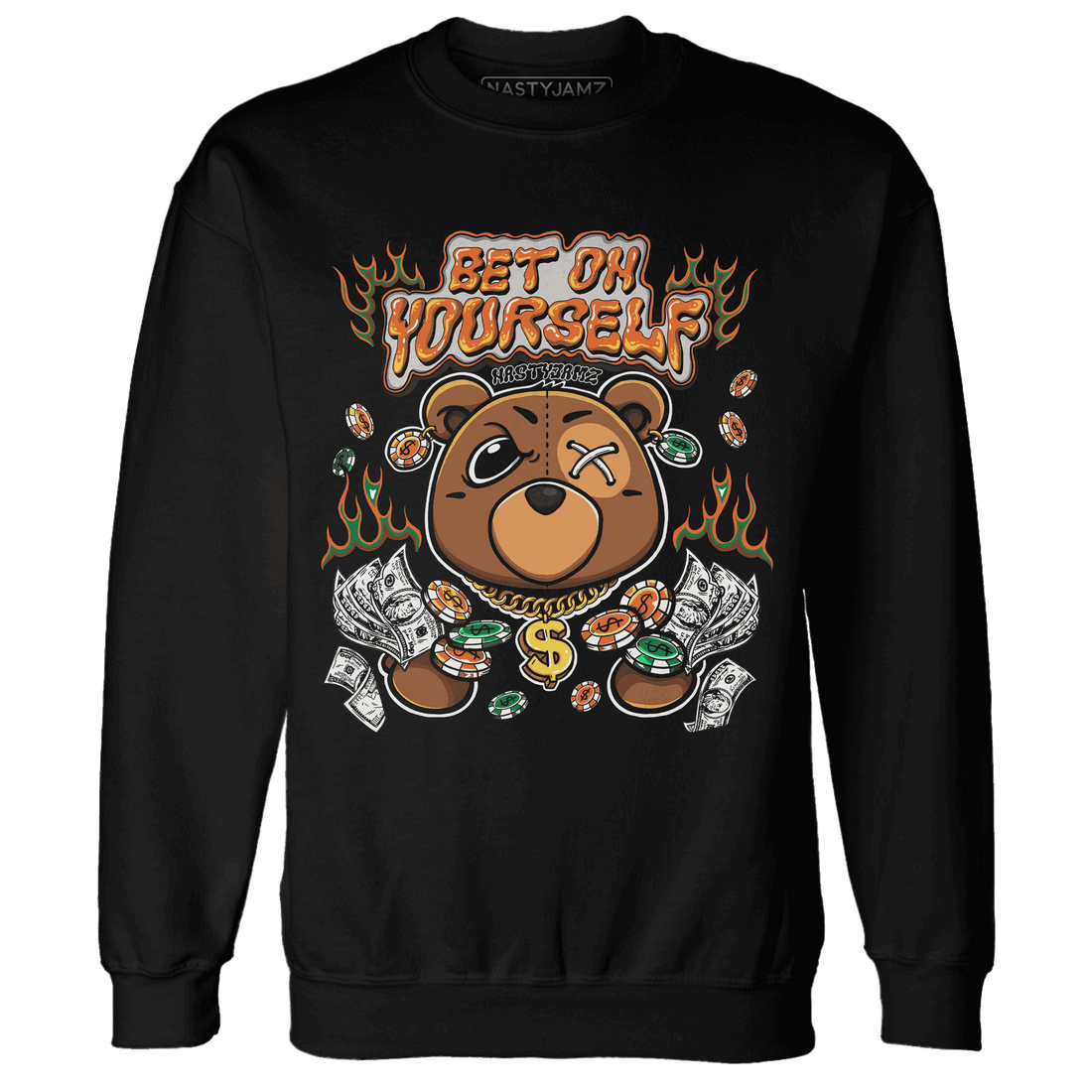 MAM Hurricanes 5s Sweatshirt Match Bet On Yourself BER - NastyJamz