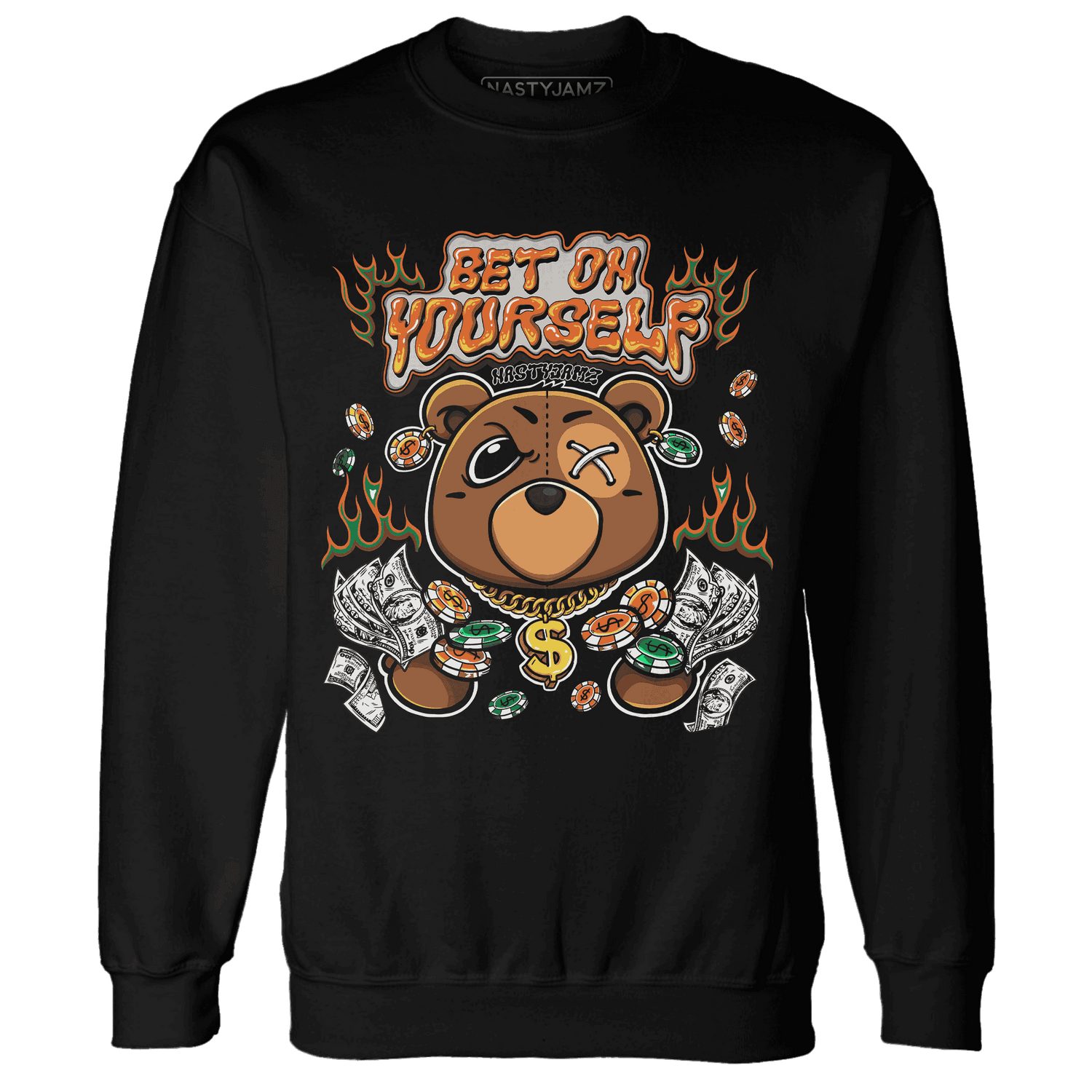 MAM Hurricanes 5s Sweatshirt Match Bet On Yourself BER - NastyJamz