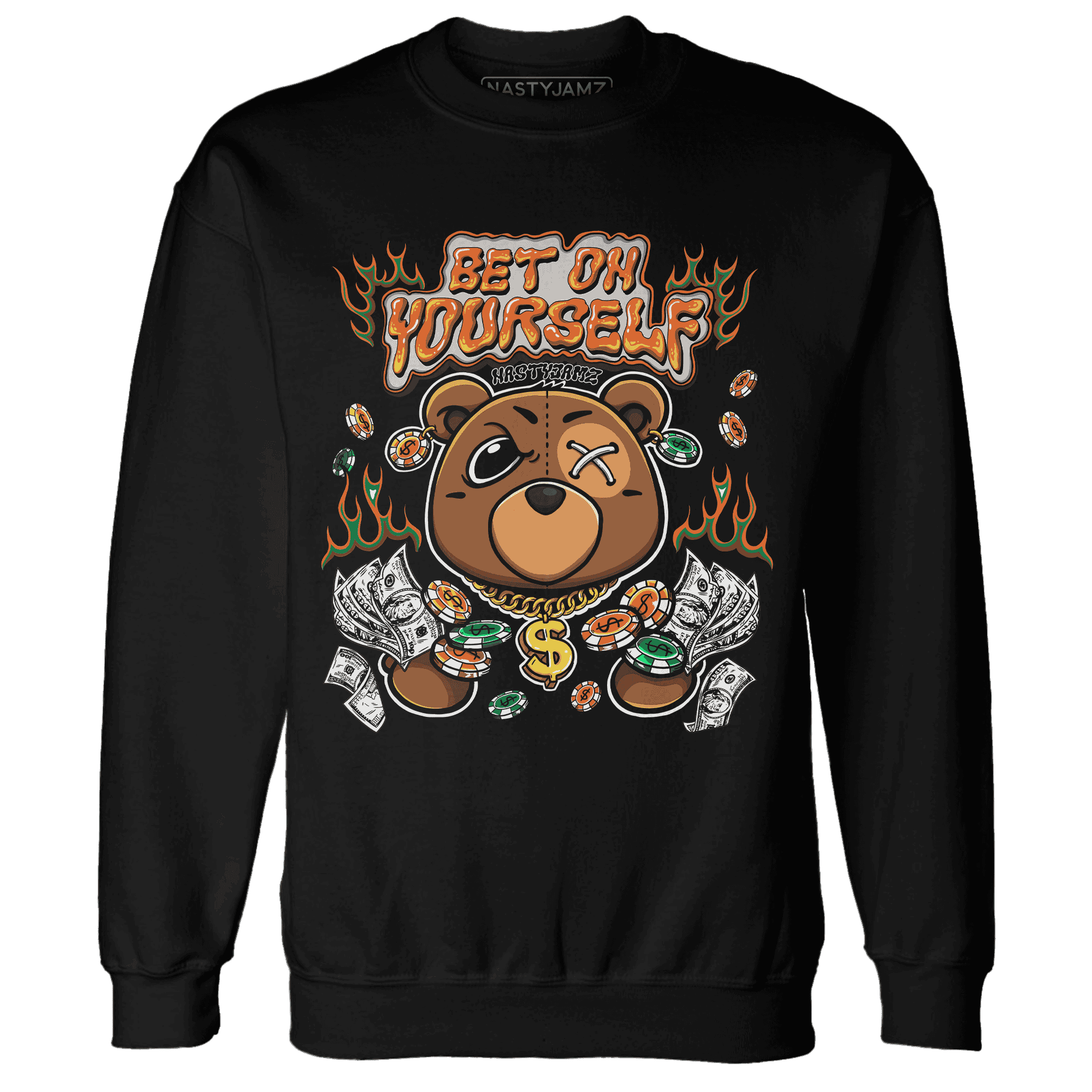 MAM Hurricanes 5s Sweatshirt Match Bet On Yourself BER - NastyJamz