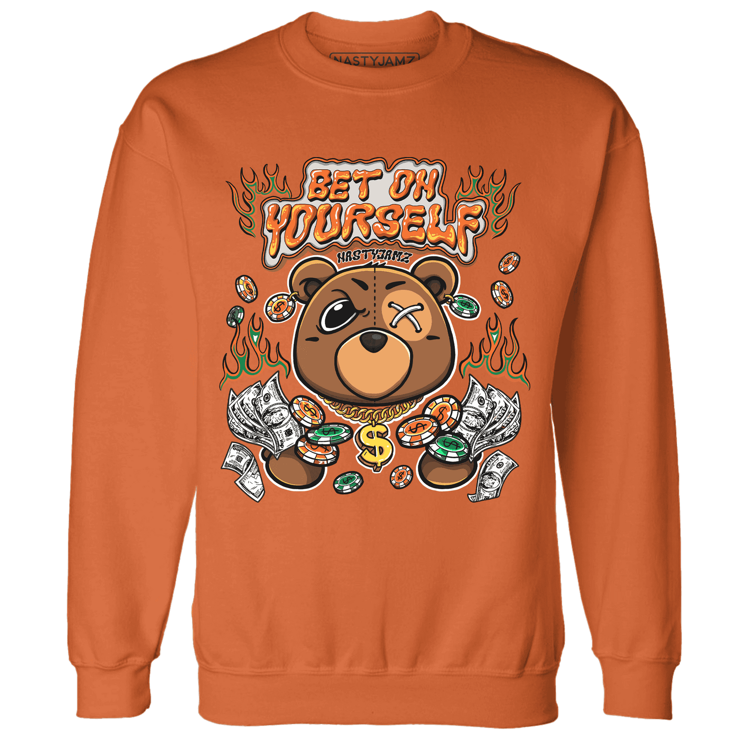 MAM Hurricanes 5s Sweatshirt Match Bet On Yourself BER - NastyJamz