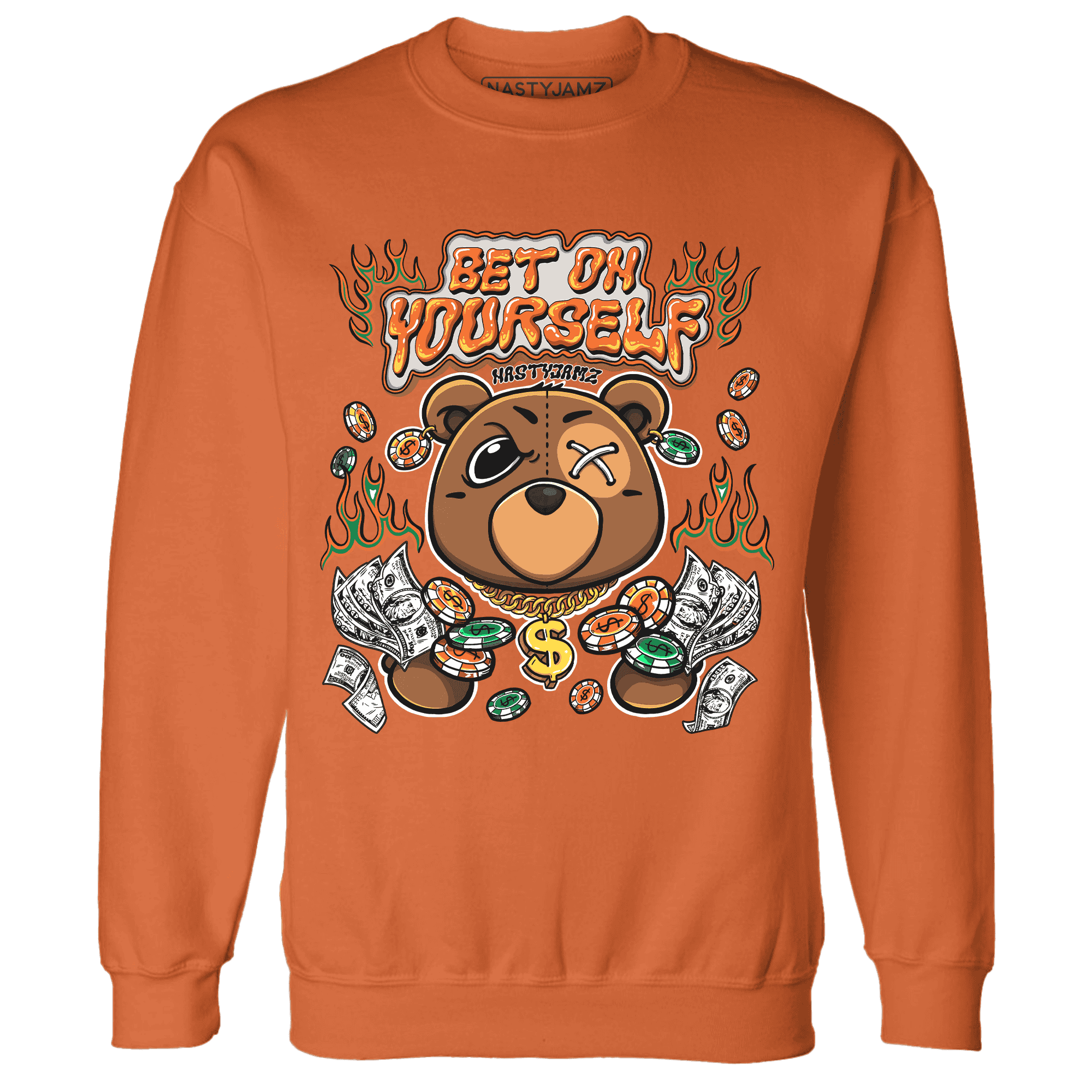 MAM Hurricanes 5s Sweatshirt Match Bet On Yourself BER - NastyJamz