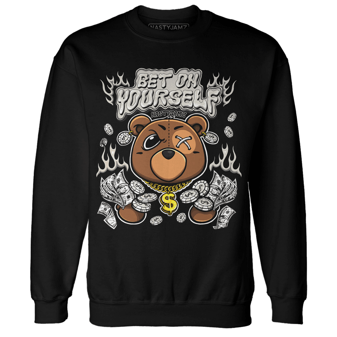 SE Sail 5s Sweatshirt Match Bet On Yourself BER - NastyJamz