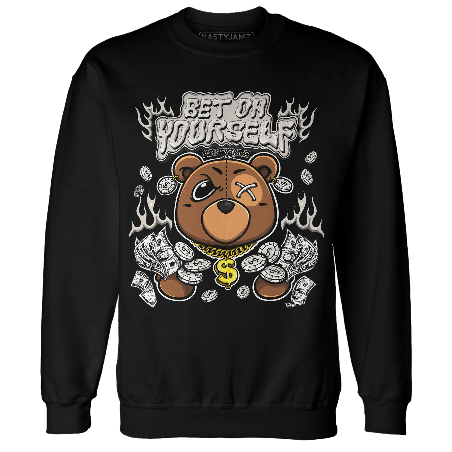SE Sail 5s Sweatshirt Match Bet On Yourself BER - NastyJamz