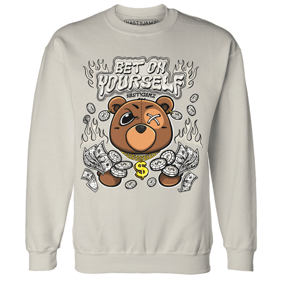 SE Sail 5s Sweatshirt Match Bet On Yourself BER - NastyJamz