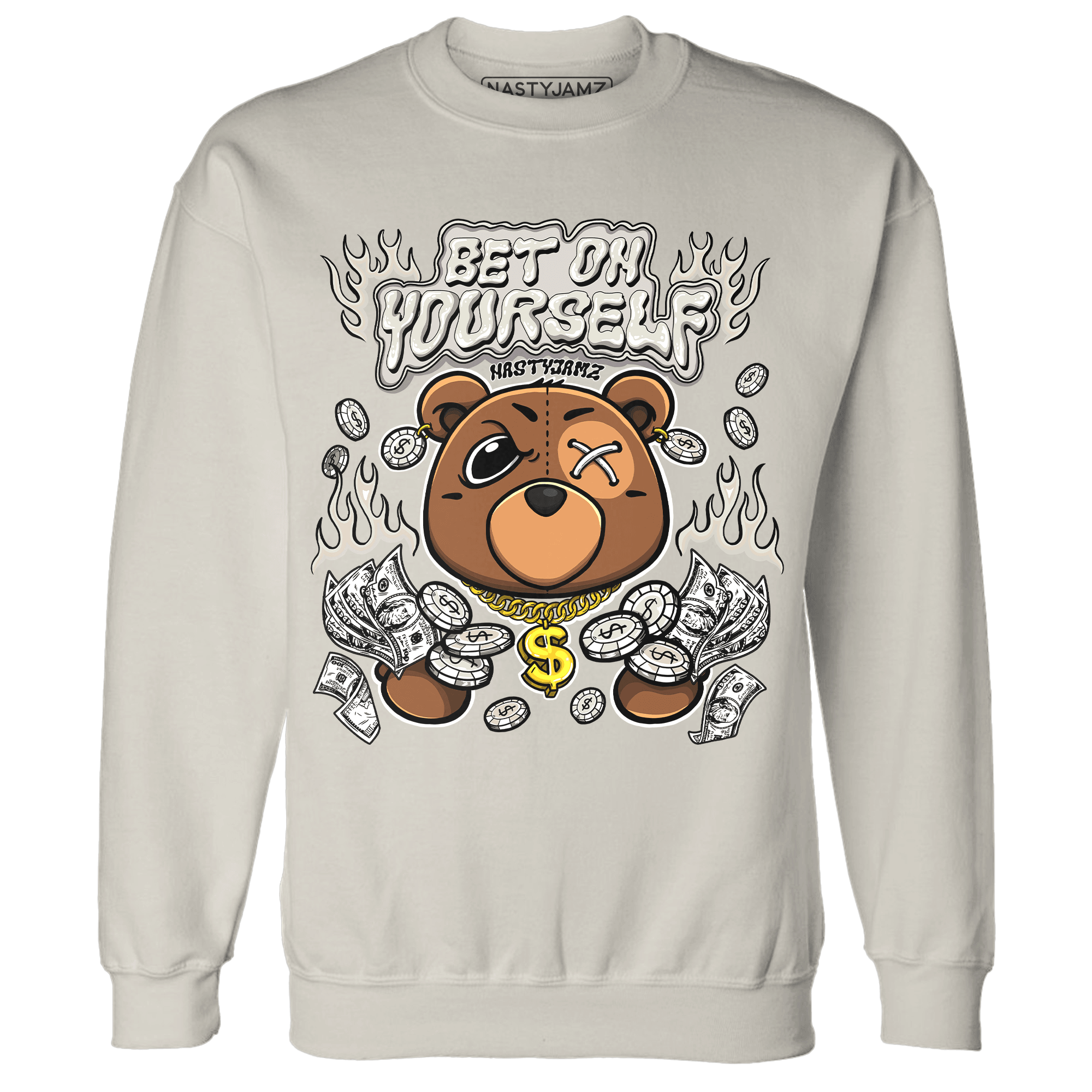 SE Sail 5s Sweatshirt Match Bet On Yourself BER - NastyJamz