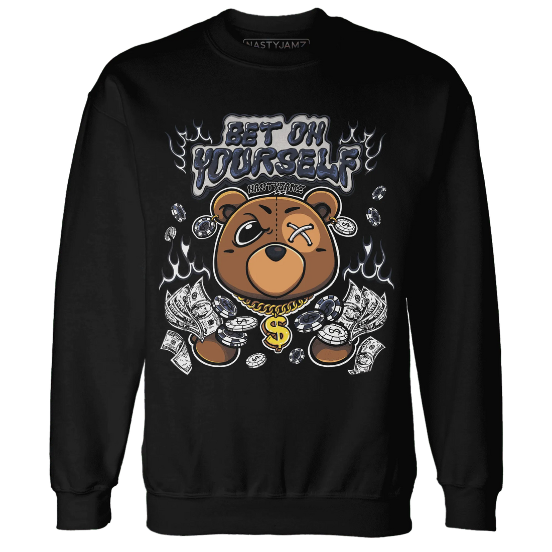 White-Navy-6s-Sweatshirt-Match-Bet-On-Yourself-BER