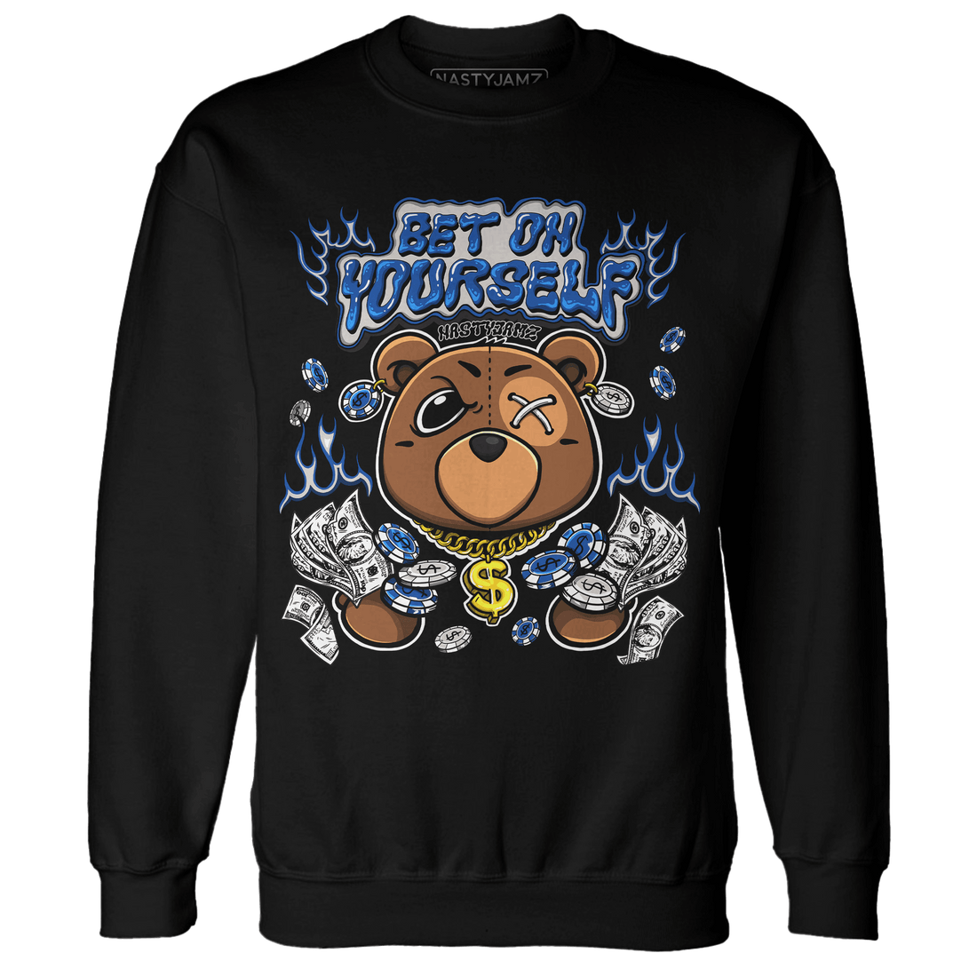 Air Max 1 86 Royal Sweatshirt Match Bet On Yourself BER - NastyJamz