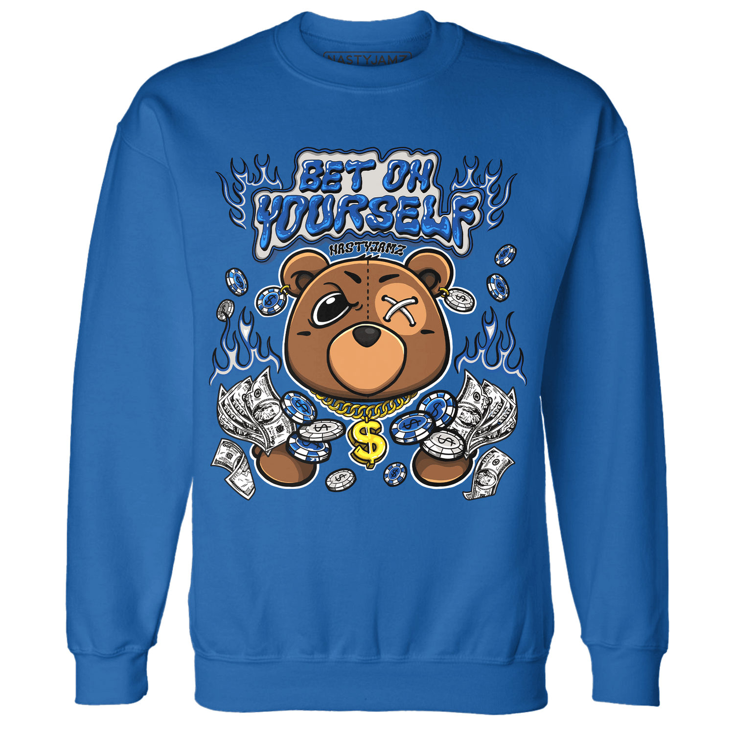 Air Max 1 86 Royal Sweatshirt Match Bet On Yourself BER - NastyJamz